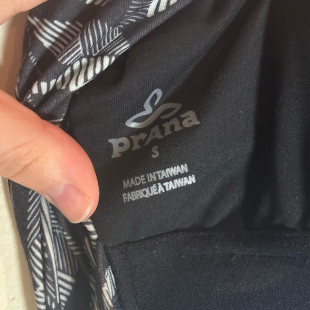 Prana Womens Skypath Dress in Black Springtime Size Small - Picture 7 of 7